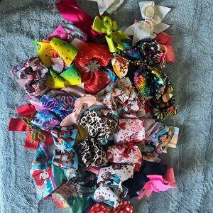 Colorful Hair Bow Collection